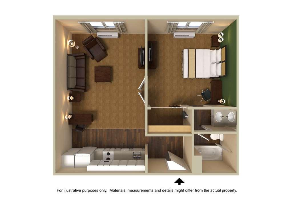 Extended Stay America Select Suites - Greensboro - Wendover Ave - Big Tree Way Ruang foto